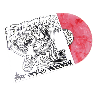 Express 12" Marble & Smoke Vinyl in Custom Printed Jackets