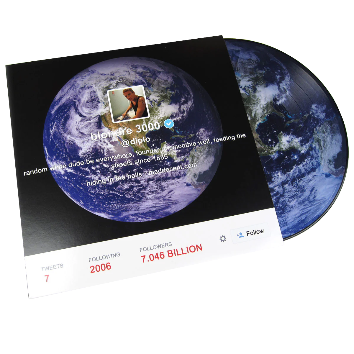 Express 12" Picture Disc Vinyl in Custom Printed Jackets