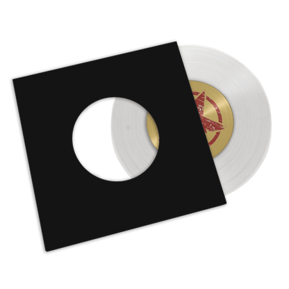 Translucent Custom Vinyl Records white